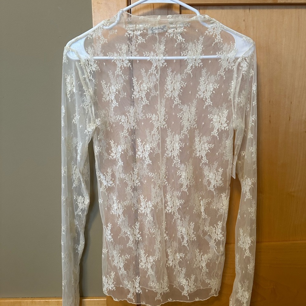 NWT Free People Lady Luxe Layering Top size L